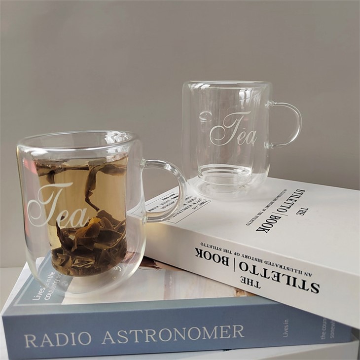 Simple Double-glass Mug